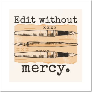 Edit Without Mercy // Vintage Editor Editing Funny Posters and Art